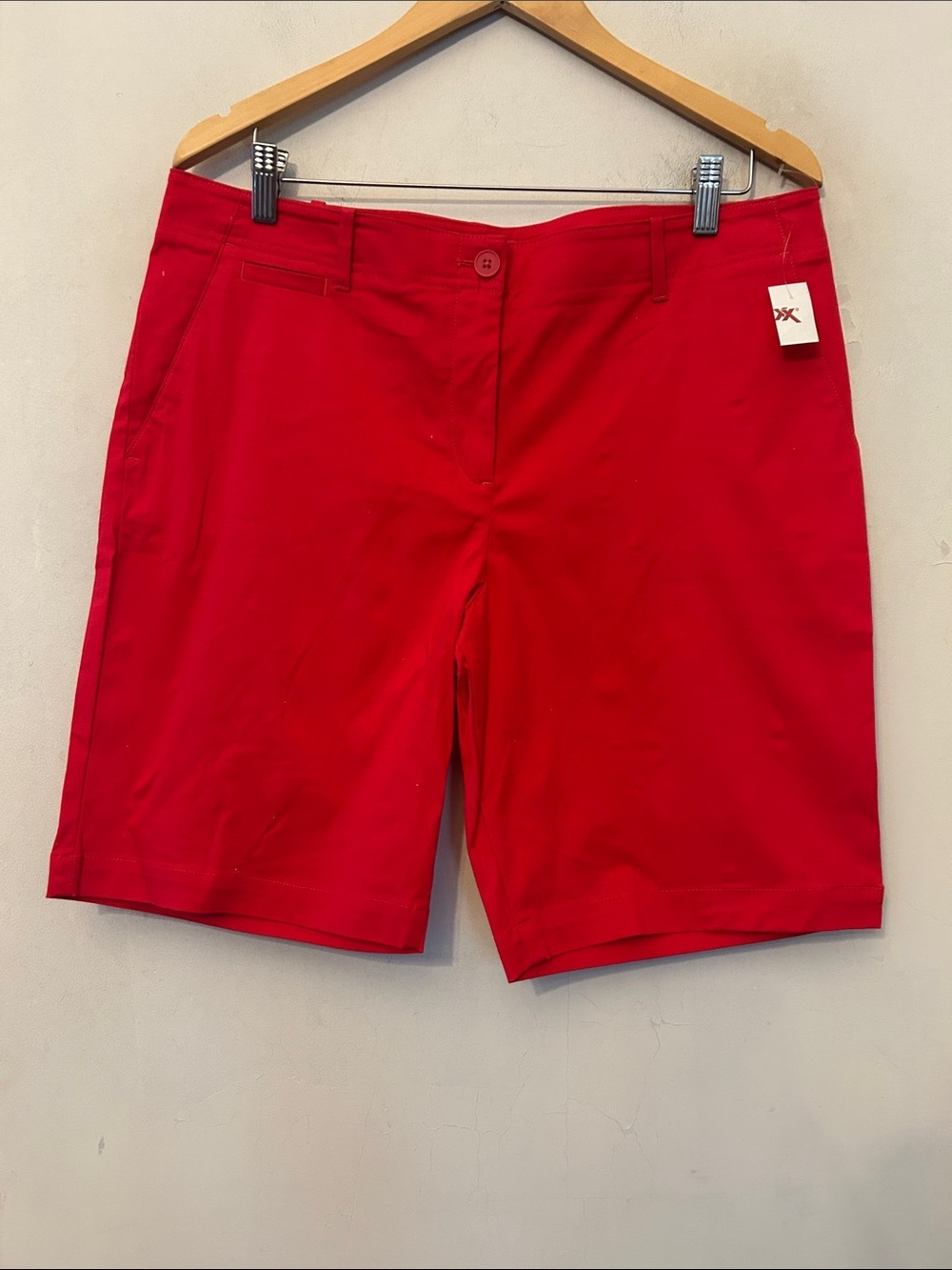 Talbots Women's Red/ Pink Tailored Shorts Size 14P New